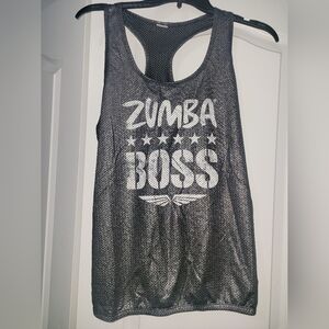 ZUMBA BOSS RACERBACK TANK